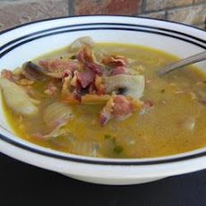 Shiitake Mushroom and Cheddar Soup