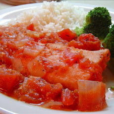 Salmon With Tomatoes