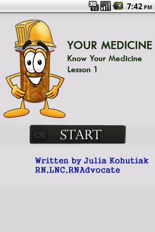 Know Your Medicine