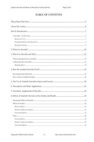 Use and Abuse of Steroids Pv