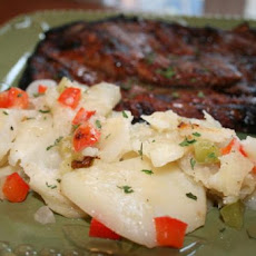 Grilled Cheesy Potatoes