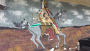 Indian Horseman Mural 