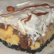 Buster Bar Dessert (Ice Cream Cake)