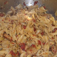 Sausage, Artichoke & Sun Dried Tomato With Pasta