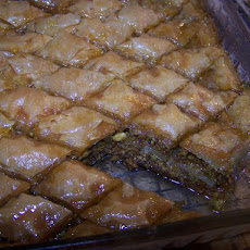 Pistachio Baklava With Orange-Cardamom Syrup