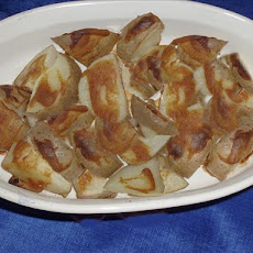 Roasted mustard potatoes