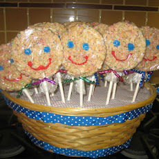 Rice Krispy Pops