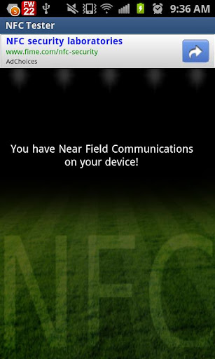 Near Field NFC Tester