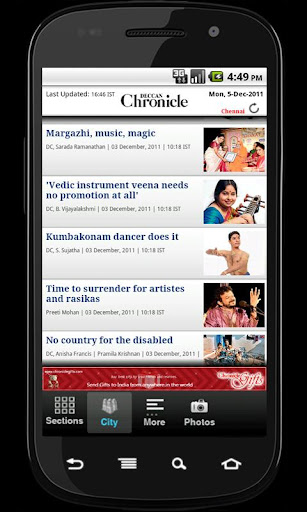 【免費新聞App】Deccan Chronicle-APP點子