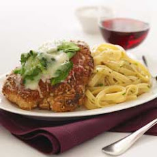 Pine Nut-crusted Chicken Parmesan