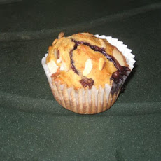 Jam-Filled Almond Muffins