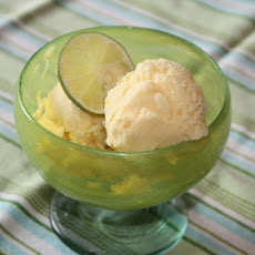 Mango-Lime Ice Cream