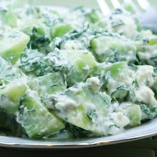 Cucumber and Yogurt Salad with Feta and Dill