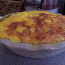 Impossible Macaroni and Cheese Pie