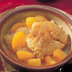 Lazy Peach Cobbler