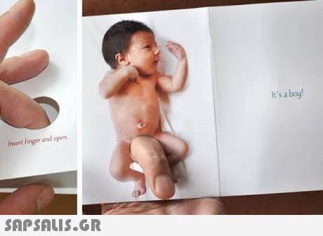 It s a b Srsert firger and open. 