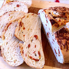 Peppercorn and Pepperoni Bread With Cheese