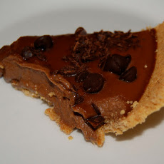 No-Bake Chocolate Mousse Pie