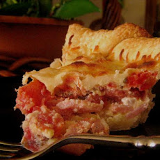 Ham and Tomato Pie