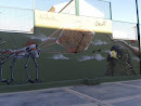 Grafiti En Las Pistas Del Pabellón