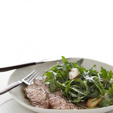Herbed Steak with Arugula and Potatoes