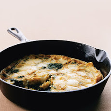 Arugula and Fontina Frittata