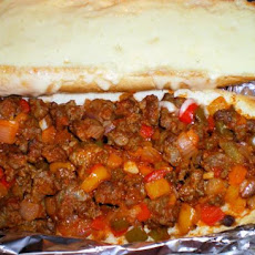 Italian Sausage With Peppers, Onions and Beer
