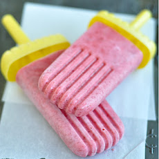 Strawberry-Yogurt Popsicles