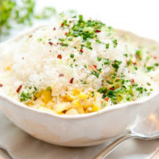 Summer Corn With Lime And Manchego Recipe