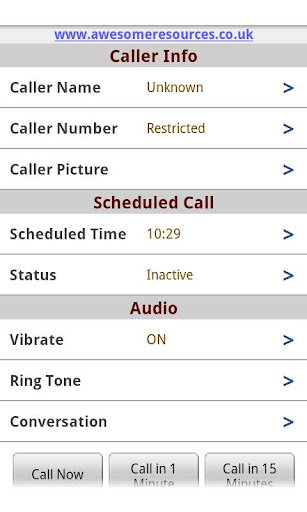 FakeCaller Pro 2011