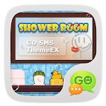 GO SMS Pro ShowerRoom ThemeEX Apk