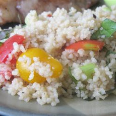 Tomato Basil Couscous Salad