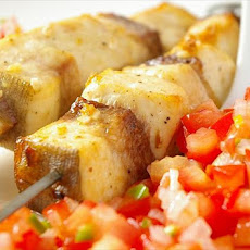 Yugoslavian Fish Skewers With Serbian Tomato Relish