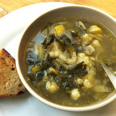 Gabrielle Hamilton's Minestrone Soup with Grilled Cheese Sandwiches Recipe