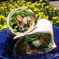 Rainbow Veggie Wraps