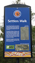 Settlers Walk-Eel Info Sign 