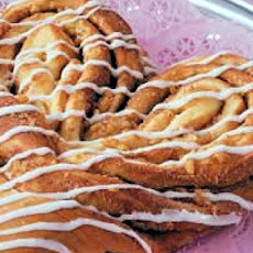 Heart-Shaped Coffee Cake