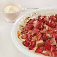 Baked Rhubarb