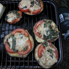 Grilled Eggplant (Aubergine) Parmesan