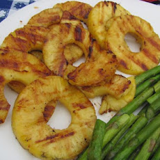 Tequila Orange Glazed Grilled Pineapple
