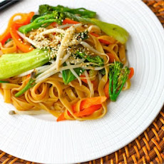 Sesame and Peanut Butter Stir Fry