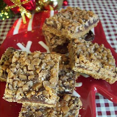 Milk Chocolate Toffee Bars