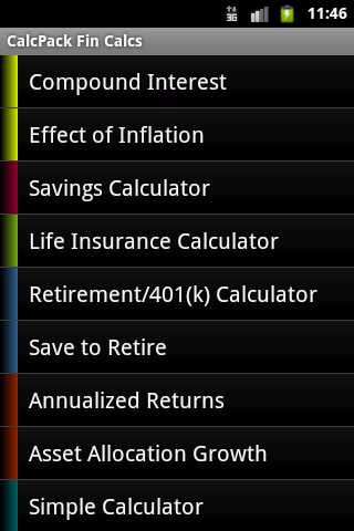 CalcPack Financial Calculators