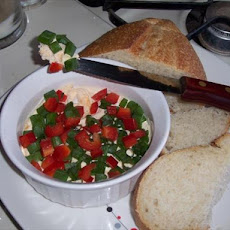 Savory Three-Cheese Spread