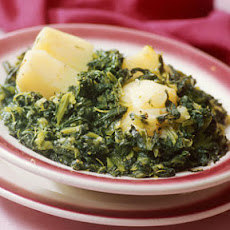 Mustard Greens with Smoked Turkey