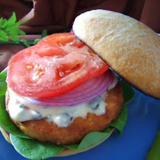 Salmon Burgers With Tartar Mayonnaise