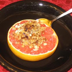 Broiled Grapefruit Crisp
