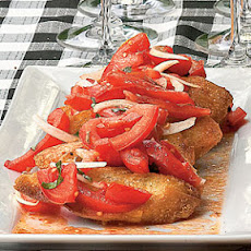 Grilled Tomato Bruschetta