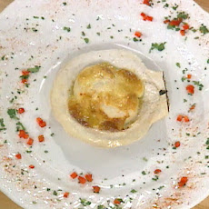 Hot Mayonnaise Glazed Scallops