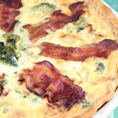 Chicken and Broccoli Quiche